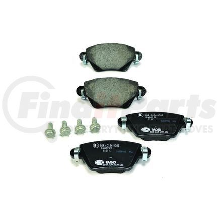 355009081 by HELLA - Disc Brake Pad Set