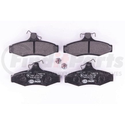 355009491 by HELLA - Disc Brake Pad Set