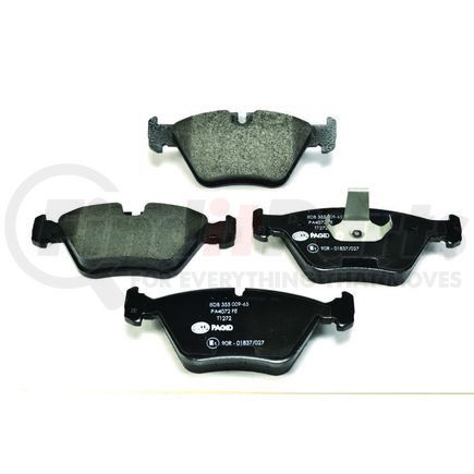 355009651 by HELLA - Disc Brake Pad Set