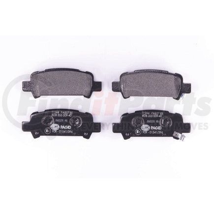 355009401 by HELLA - Disc Brake Pad Set