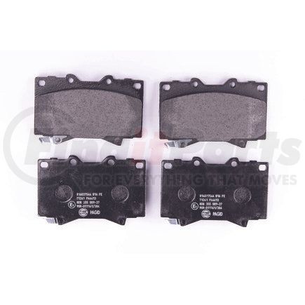 355009371 by HELLA - Disc Brake Pad Set