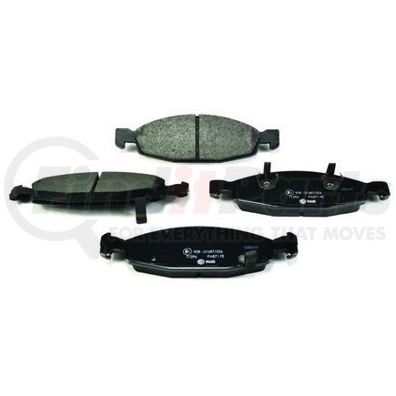 355009881 by HELLA - Disc Brake Pad Set