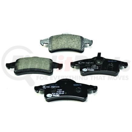 355009891 by HELLA - Disc Brake Pad Set