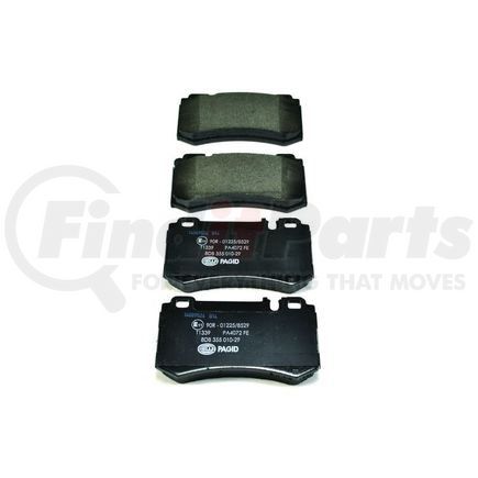 355010291 by HELLA - Disc Brake Pad Set