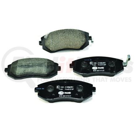 355010211 by HELLA - Disc Brake Pad Set