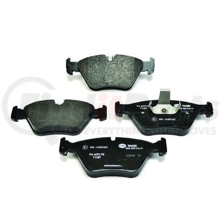 355010711 by HELLA - Disc Brake Pad Set