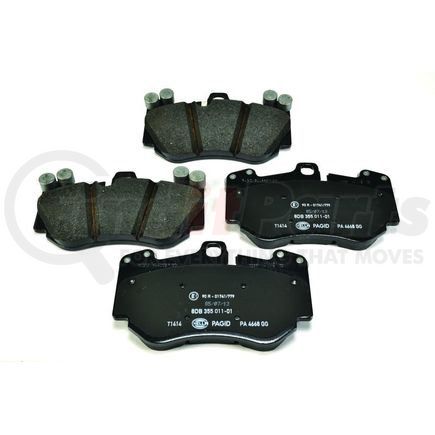 355011011 by HELLA - Disc Brake Pad Set