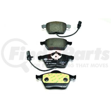 355010731 by HELLA - Disc Brake Pad Set