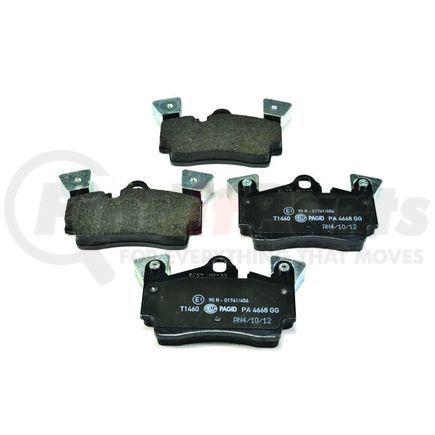 355011471 by HELLA - Disc Brake Pad Set