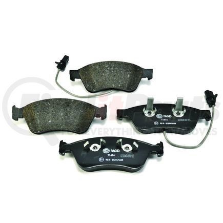 355011021 by HELLA - Disc Brake Pad Set