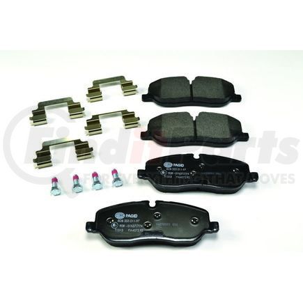 355011971 by HELLA - Disc Brake Pad Set