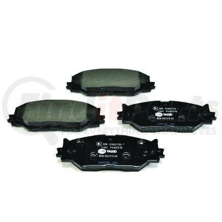 355012241 by HELLA - Disc Brake Pad Set