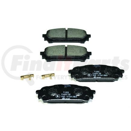 355012311 by HELLA - Disc Brake Pad Set