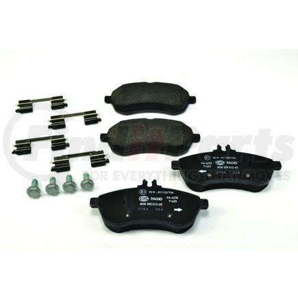 355012601 by HELLA - Disc Brake Pad Set