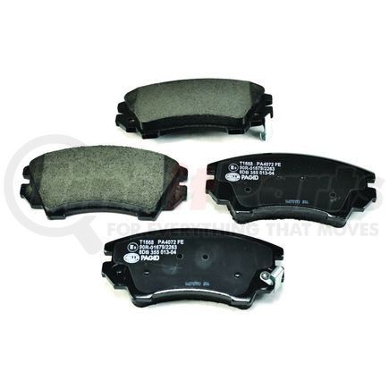 355013041 by HELLA - Disc Brake Pad Set