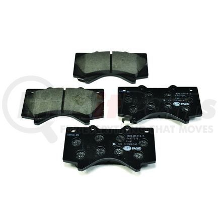 355013151 by HELLA - Disc Brake Pad Set