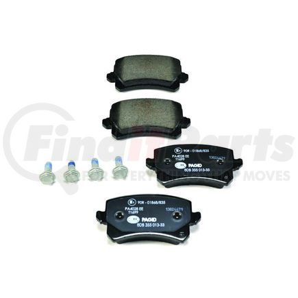 355013331 by HELLA - Disc Brake Pad Set