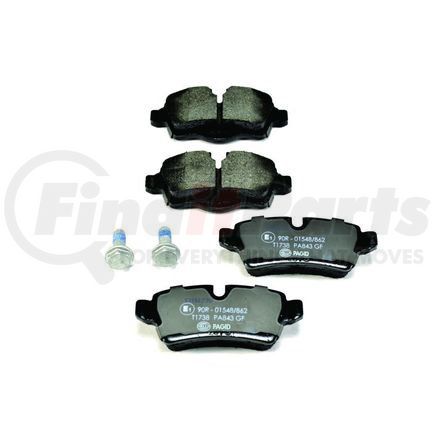 355013661 by HELLA - Disc Brake Pad Set