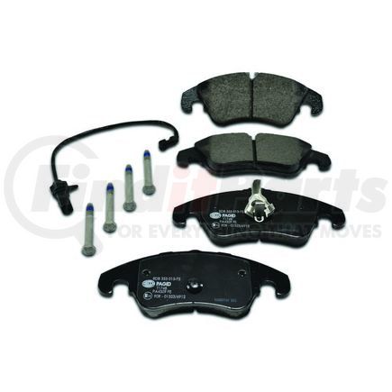 355013751 by HELLA - Disc Brake Pad Set