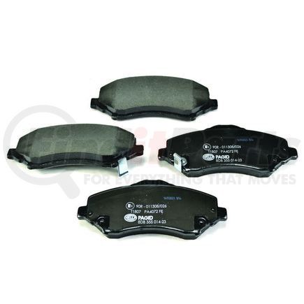 355014231 by HELLA - Disc Brake Pad Set