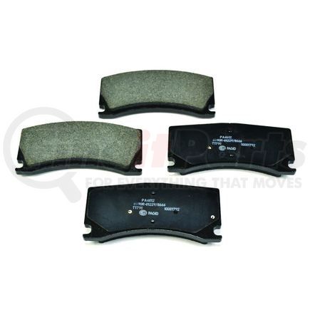 355014101 by HELLA - Disc Brake Pad Set