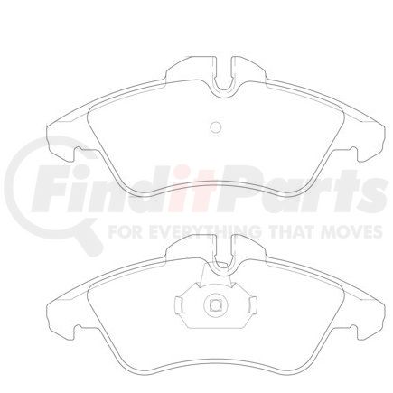 355014481 by HELLA - Disc Brake Pad Set