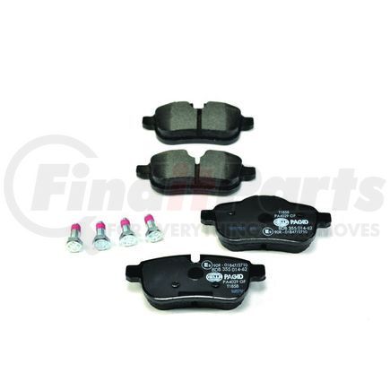 355014621 by HELLA - Disc Brake Pad Set