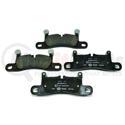 355015101 by HELLA - Disc Brake Pad Set