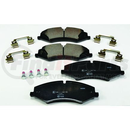 355015081 by HELLA - Disc Brake Pad Set