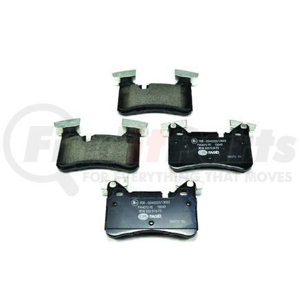 355015721 by HELLA - Disc Brake Pad Set