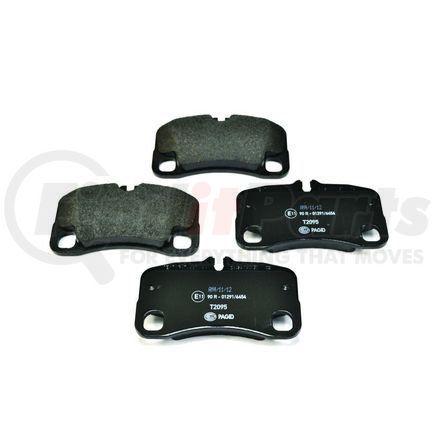 355016051 by HELLA - Disc Brake Pad Set