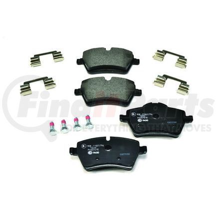 355016041 by HELLA - Disc Brake Pad Set