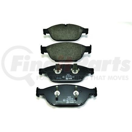 355016031 by HELLA - Disc Brake Pad Set