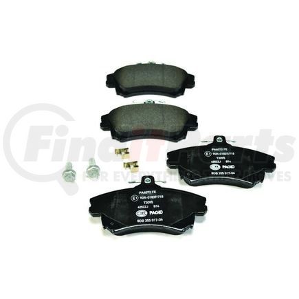 355017041 by HELLA - Disc Brake Pad Set