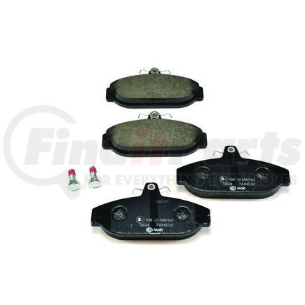 355017721 by HELLA - Disc Brake Pad Set