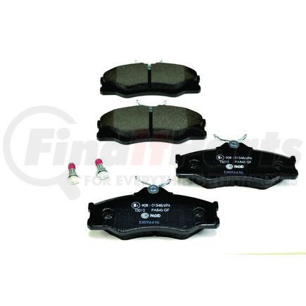 355017661 by HELLA - Disc Brake Pad Set