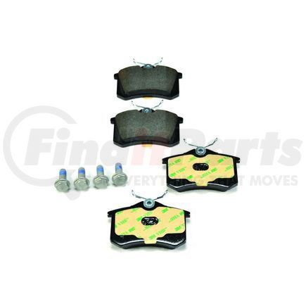 355017711 by HELLA - Disc Brake Pad Set