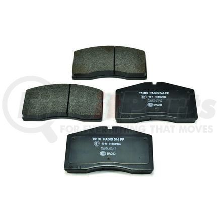 355018301 by HELLA - Disc Brake Pad Set