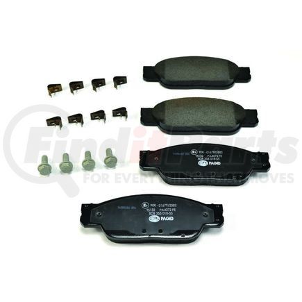 355018551 by HELLA - Disc Brake Pad Set