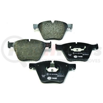 355020121 by HELLA - Disc Brake Pad Set