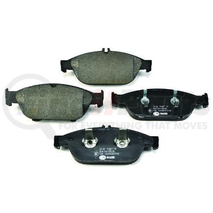 355020681 by HELLA - Disc Brake Pad Set