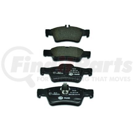 355018751 by HELLA - Disc Brake Pad Set