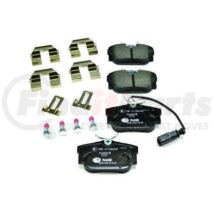 355018591 by HELLA - Disc Brake Pad Set