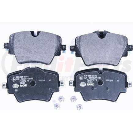 355023131 by HELLA - Disc Brake Pad Set