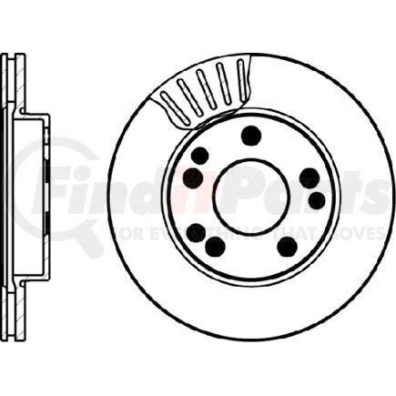 355101461 by HELLA - Disc Brake Rotor