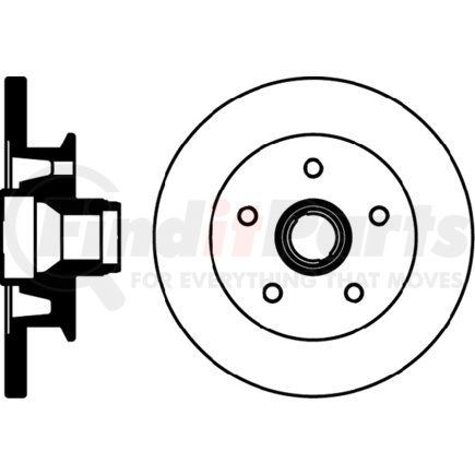 355102361 by HELLA - Disc Brake Rotor