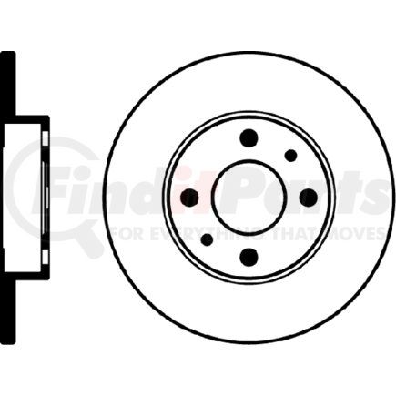355103151 by HELLA - Disc Brake Rotor