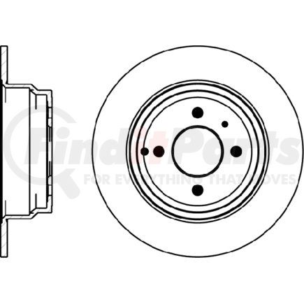 355102911 by HELLA - Disc Brake Rotor
