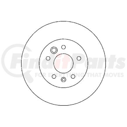 355111001 by HELLA - Disc Brake Rotor