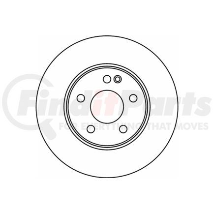 355111081 by HELLA - Disc Brake Rotor